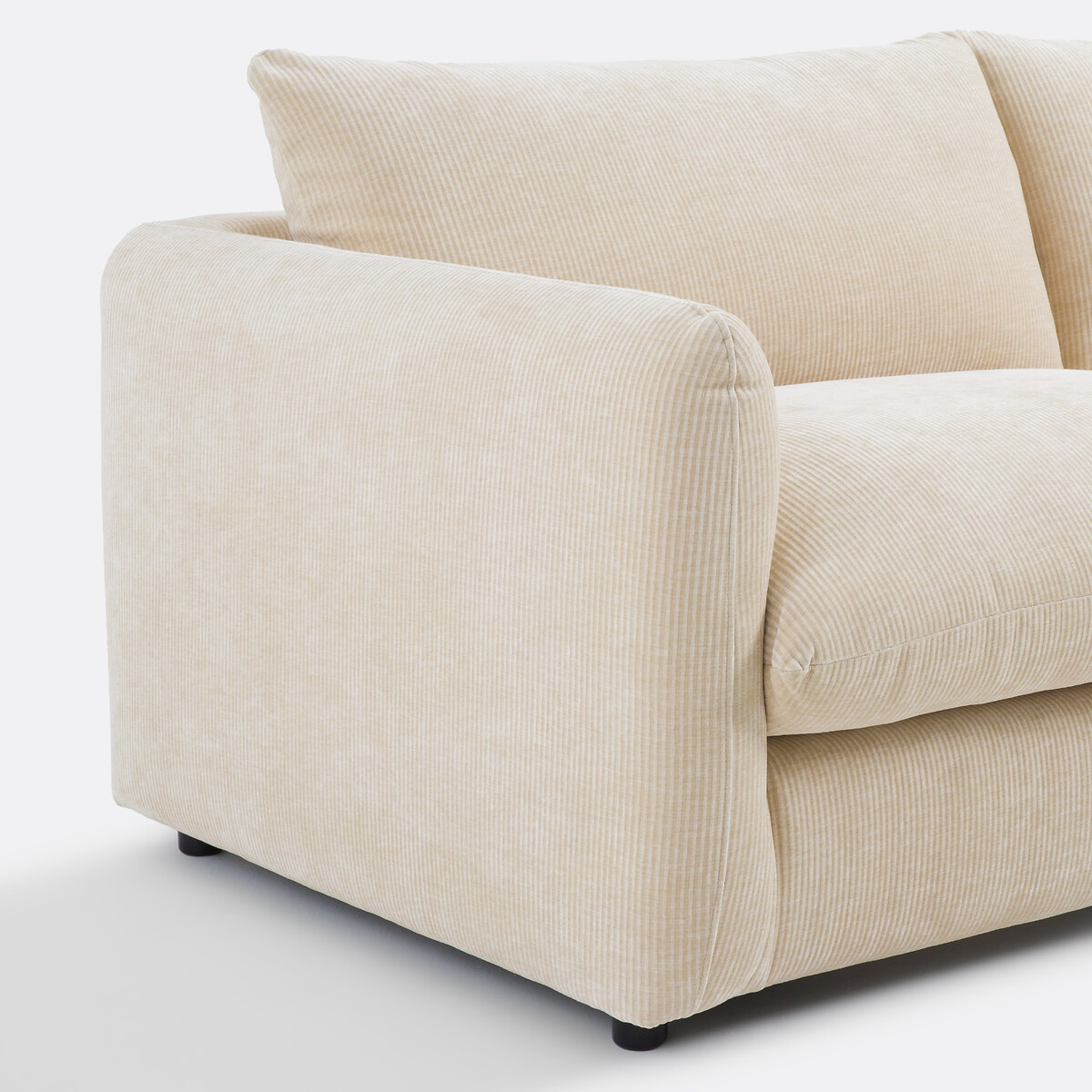 Canapé Convertible Yde 4 Places Beige La Redoute