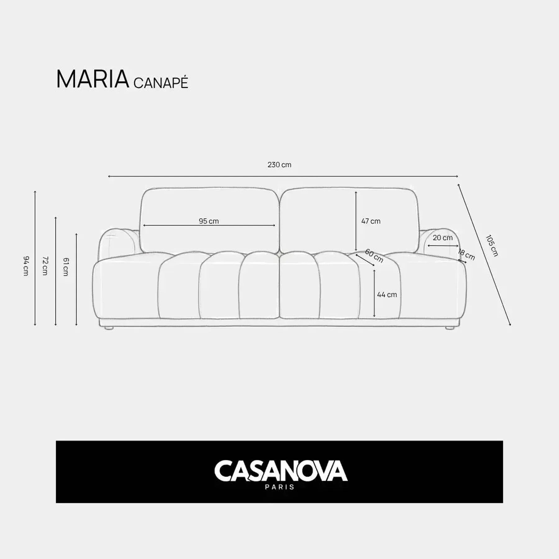 Maria Beige Casanova Paris vue 9