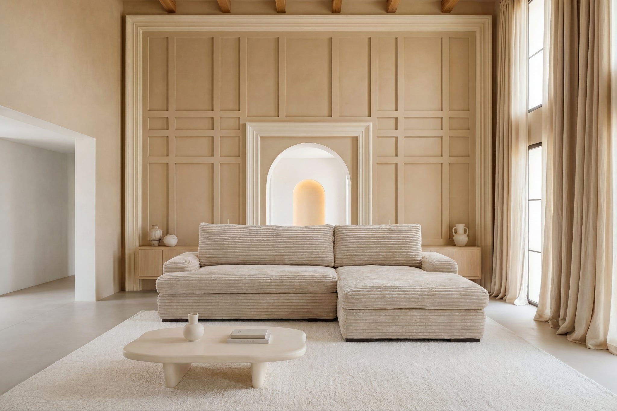 Odilon Beige Casanova Paris vue 2