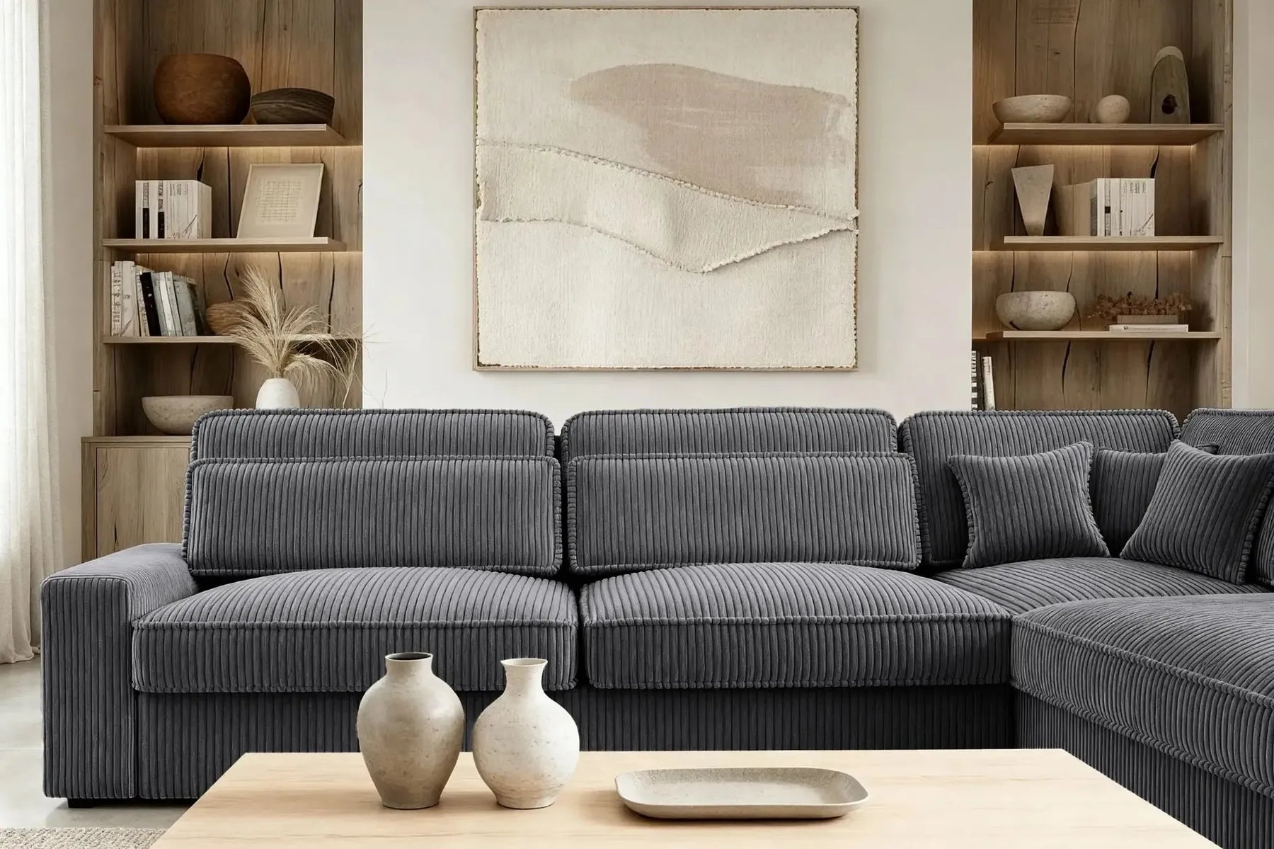 Milan Gris Anthracite Casanova Paris vue 3