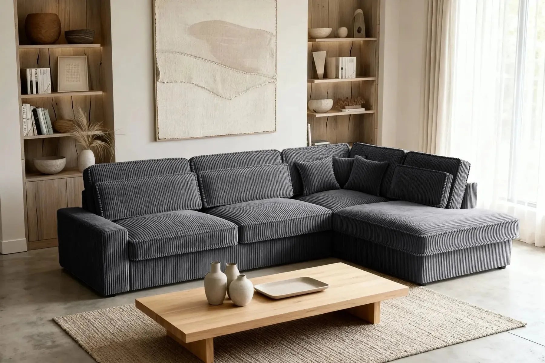 Milan Gris Anthracite Casanova Paris vue 6